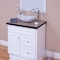 Novatto Carrera White Natural Stone Slipper Vessel Bathroom Sink NOSV-CWS - alternate 2